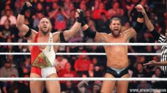 WWE2014极限规则_乌索兄弟vs莱贝克&阿克塞尔