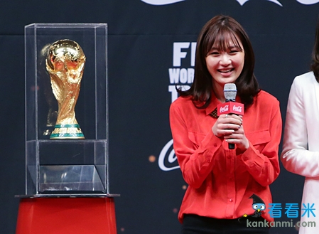 FIFA大力神杯环球之旅韩国展览 稍后将于京沪展出