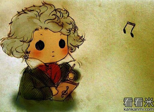 耳聋音乐家贝多芬的悲伤故事
