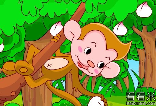 母婴亲子小视频《小猴摘桃》