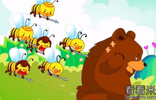 小熊种蜂蜜的故事
