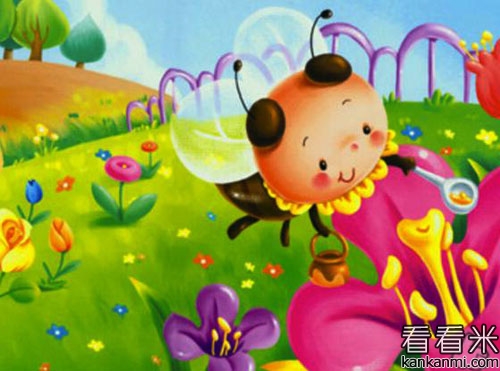 【小蜜蜂和花房子】的故事